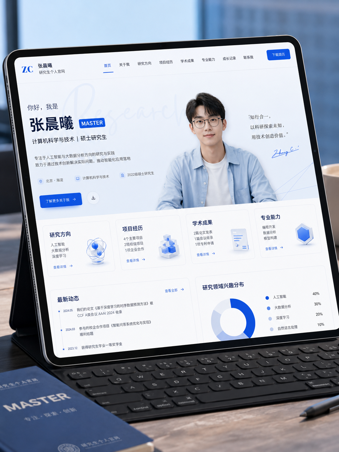 研究生个人官网