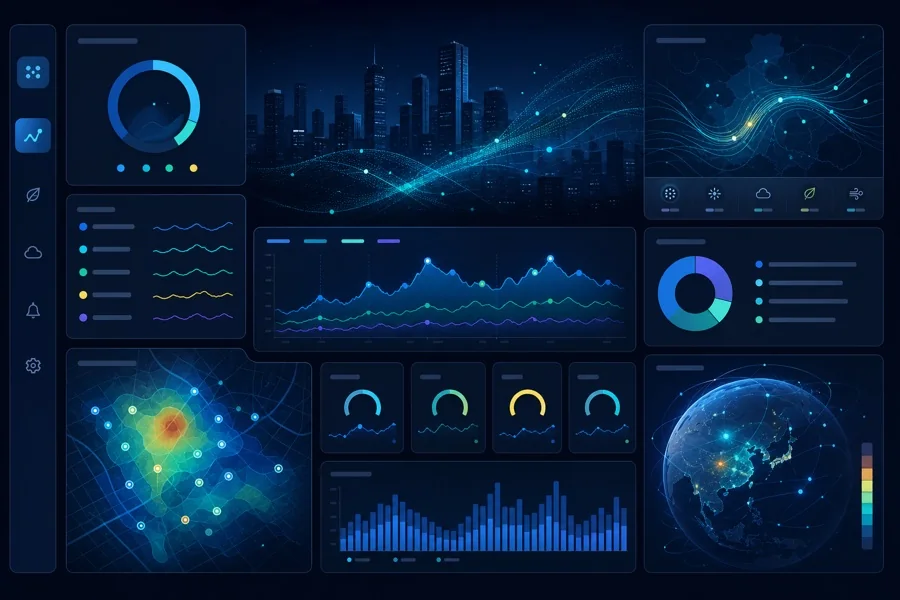 Air quality explorer dashboard